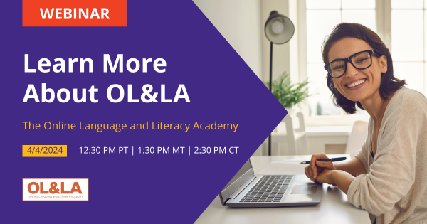 Collab Classroom (@collabclassroom) on Twitter photo Learn about OL&LA (Online Language & Literacy Academy), an asynchronous professional learning course designed to help educators meet the needs of all learners, with a special focus on Multilingual Learners.
Register today: collabclass.link/3v8ONG9
🖥️ Co-sponsored by <a href="/COREInc/">CORE Learning</a> Learn about OL&LA (Online Language & Literacy Academy), an asynchronous professional learning course designed to help educators meet the needs of all learners, with a special focus on Multilingual Learners.
Register today: collabclass.link/3v8ONG9
🖥️ Co-sponsored by <a href="/COREInc/">CORE Learning</a>
