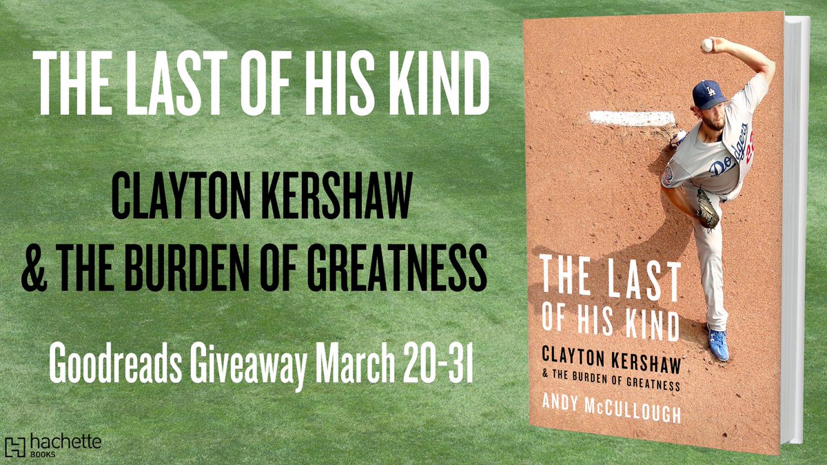 Happy (early) Opening Day. Goodreads is offering a giveaway contest for THE LAST OF HIS KIND, which comes out May 7. They’re giving out 50 free advance copies of the book. Sign up before March 31 to enter. goodreads.com/giveaway/show/…