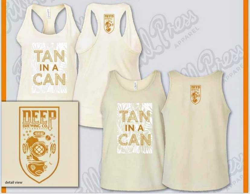 🚨 🥥 TAN IN A CAN TANK TOPS ARE HERE! 🚨🥥

We promised you earlier we had some cool news to share with you about our iconic TAN IN A CAN Coconut Cream Ale that is re-releasing in cans and on draft this Friday:

TAN IN A CAN tank tops are officially "a thing!" 👀😱🤯

(1)