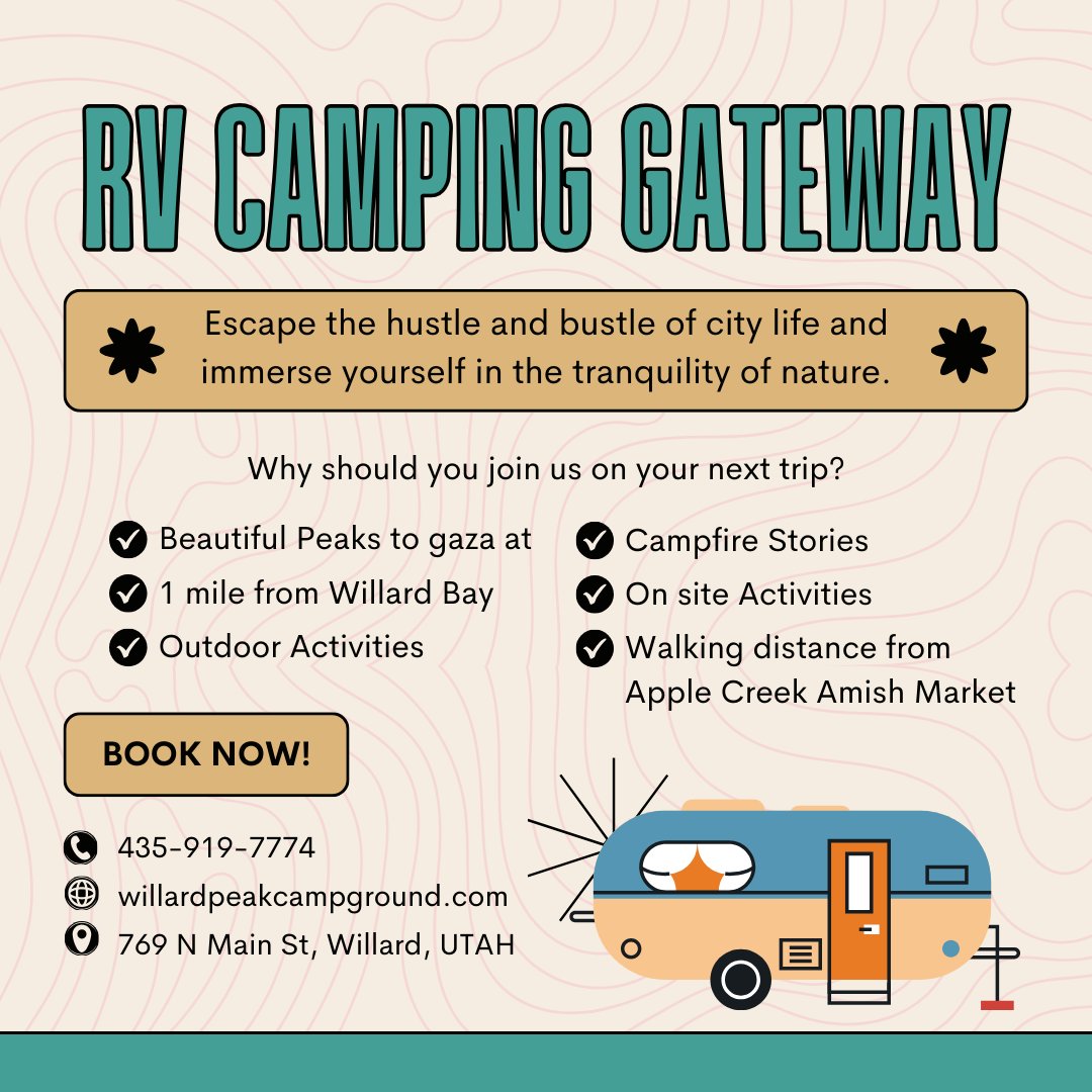 Has anyone else notice the RV's hitting the road early this year? #willardpeakcampground is already booked up for their summer contract but have tons of overnights/weekly spots for #UTAHRVing #RVtravelers #utahrvparks