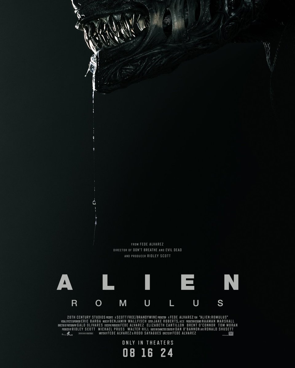 CultureCrave's tweet image. Official #AlienRomulus poster