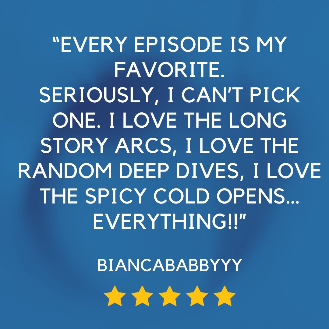 Reviews like this make our world! Thank you so much to all our listeners - especially those who leave us such lovely five star reviews! If you enjoy the podcast please do leave us a review wherever you listen to us.