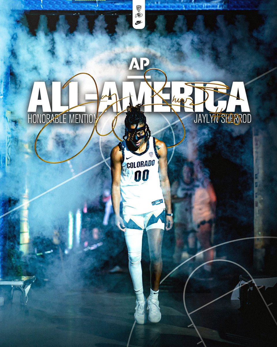 Colorado Women's Basketball 𦬠(@cubuffswbb) on Twitter photo One of the nationβs best.
<a href="/JaylynSherrod/">Jaylyn Sherrod</a> is an AP All-American Honorable Mention π€©π¦¬
#GoBuffs x #TheSherrodEffect One of the nationβs best.
<a href="/JaylynSherrod/">Jaylyn Sherrod</a> is an AP All-American Honorable Mention π€©π¦¬
#GoBuffs x #TheSherrodEffect