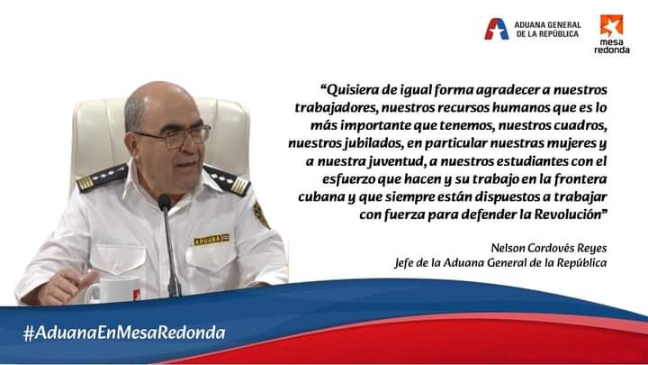 Partida el Jefe de la Aduana General de la República en la Mesa Redonda abordó temas sobre las proyecciones de la aduana y la implementación de la digitalización #AduanaEnMesaRedonda #AduanadeCuba #aduanaciegodeavila.