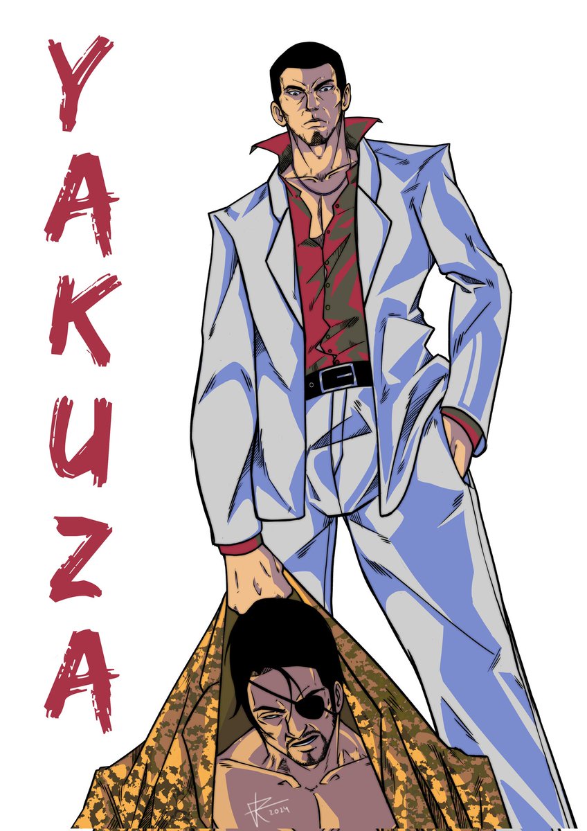 VirtualV2345's tweet photo. Here is the Mr Yakuza "the dame da ne guy" Kiwami Man. Hope u like it #Yakuza #LikeADragon https://t.co/uM7ck81e4O