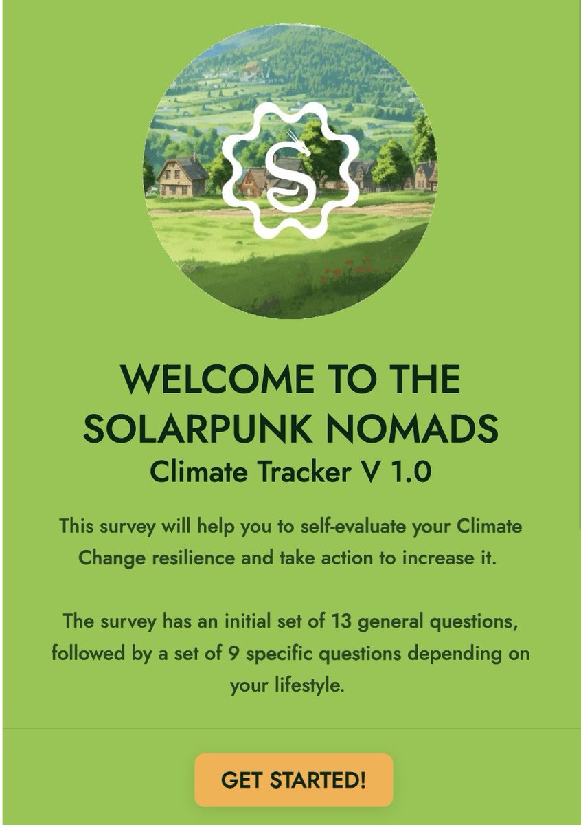 We are excited to announce the launch of the Climate Tracker, a self-assessment tool designed to help you estimate your climate change resilience. 
Developed with funding from GG19 and in partnership with <a href="/blocksurvey/">BlockSurvey</a>, a web3 survey tool.

Try it today! ⬇️
blocksurvey.io/climate-tracke…