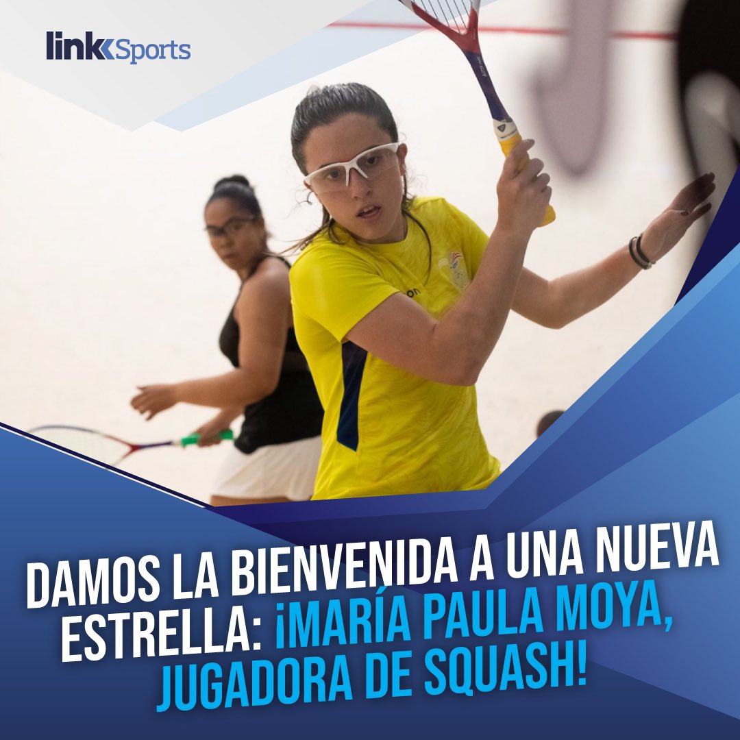 linksports_'s tweet photo. Toda la familia de LinkSports le da la bienvenida a una nueva integrante 🤩:

¡María Paula Moya , deportista de alto rendimiento en Squash , juntos alcanzaremos más metas 🙌🏻! 

#JuntosAlcanzaremosMásMetas #Marketing #Publicidad #Ecuador #Business #Strategy #ÚneteALasLeyendas https://t.co/DlUaOc7gBt