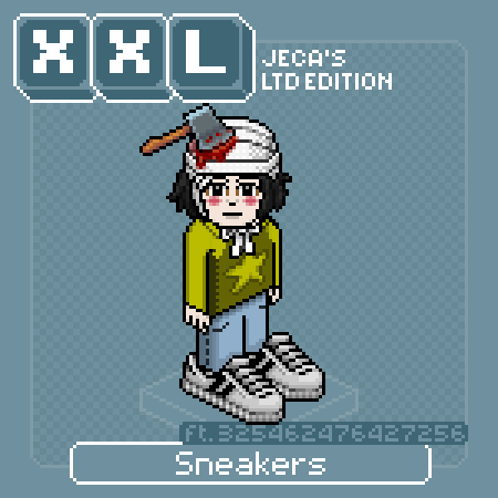 HabboJeca's tweet photo. [Jeca's XXL LTD Edition Wearables]

The 'Sneakers'
- model: 325462476427256 (@32546etc)

@Habbo #Habbo https://t.co/0pZyYuWxLL