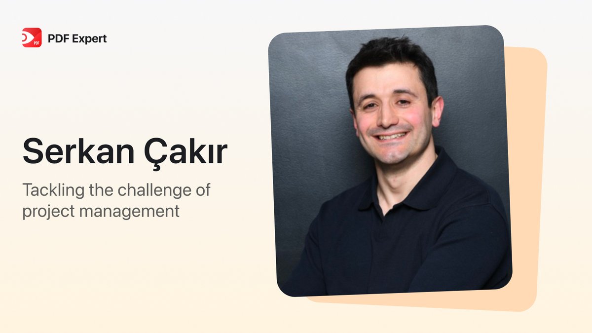 👷‍♂️ Meet Serkan <a href="/53rkan/">Serkan Çakır</a>, a Project Manager with an Electrical Engineering background and a devoted PDF Expert user.

His days are busy: overseeing projects, managing teams, and ensuring timely delivery. All with PDF Expert, a game-changer in his toolkit ⬇️

bit.ly/measure_tools
