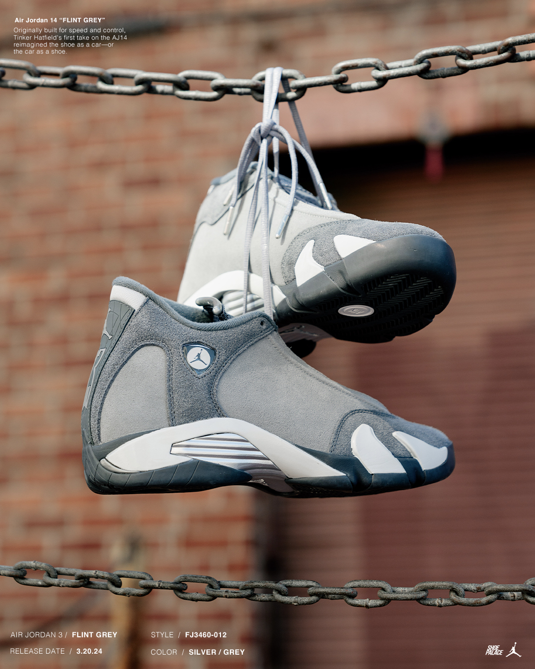 ShoePalace on X The Air Jordan 14 Retro Flint Grey is now available on our website https t t0ENSjeMdX https t YHHbMDNoua X