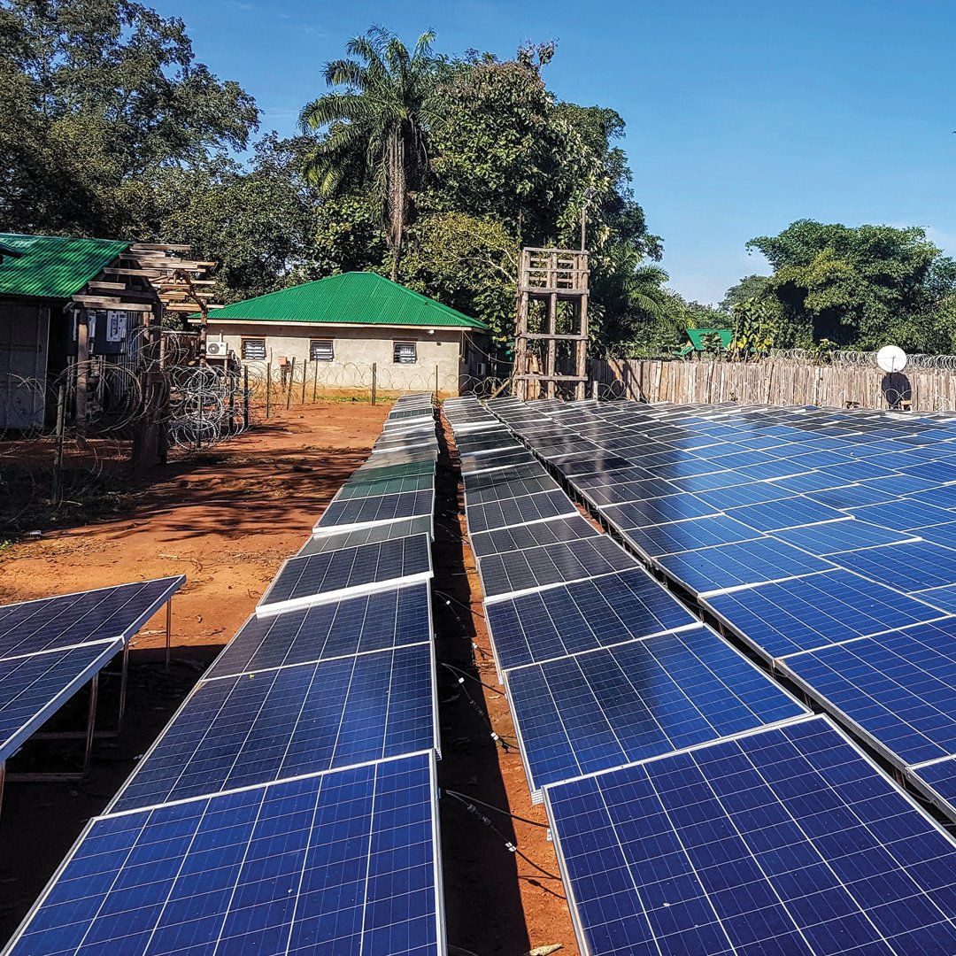 To reach the #COP28 targets, renewable energy will need to grow by an additional 2 terawatt, says the IEA. Working towards #SDG7, we have provided photovoltaic systems to hospitals in #SierraLeone, serving 50,000 patients a year. Read more here: bit.ly/3Pwdgfs