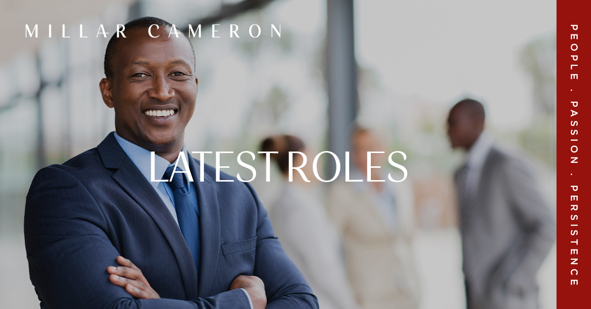 We are managing leadership positions across a range of sectors including International Development, Mining & more. Due to the sensitive nature, not all our vacancies are advertised. Contact us to discover how we can connect you with your next opportunity. millarcameron.com/our-latest-jobs