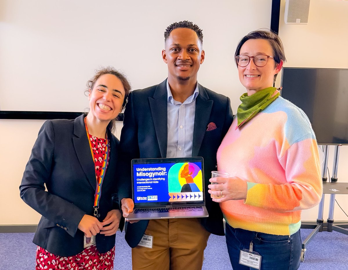 iamKrizick's tweet photo. Thrilled to share that I've successfully passed my PhD Viva! Deep gratitude to my advisors, @miriam_fs , @T_M_Farrell and @thirda for their invaluable guidance and support. Here's to the next chapter at @kmiou as •Dr J Kwarteng!• 🎓🚀 #PhiniseD #PhD #Misogynoir #PhDone https://t.co/PJv29krHGB