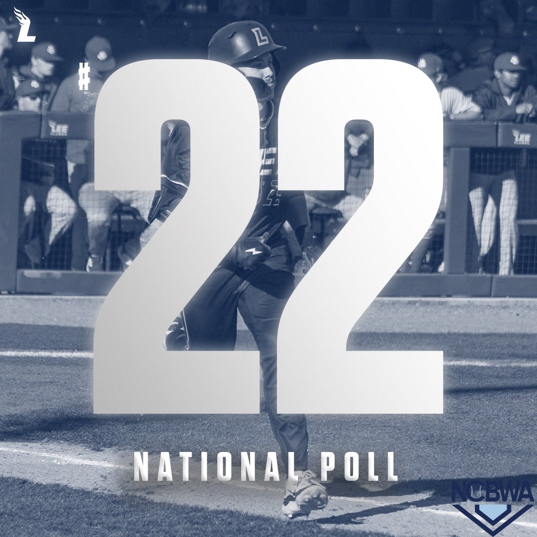 LeeUBaseball's tweet photo. Still turning heads nationally in the latest NCBWA poll!

#FiredUp🔥 https://t.co/HDnVIVgroq