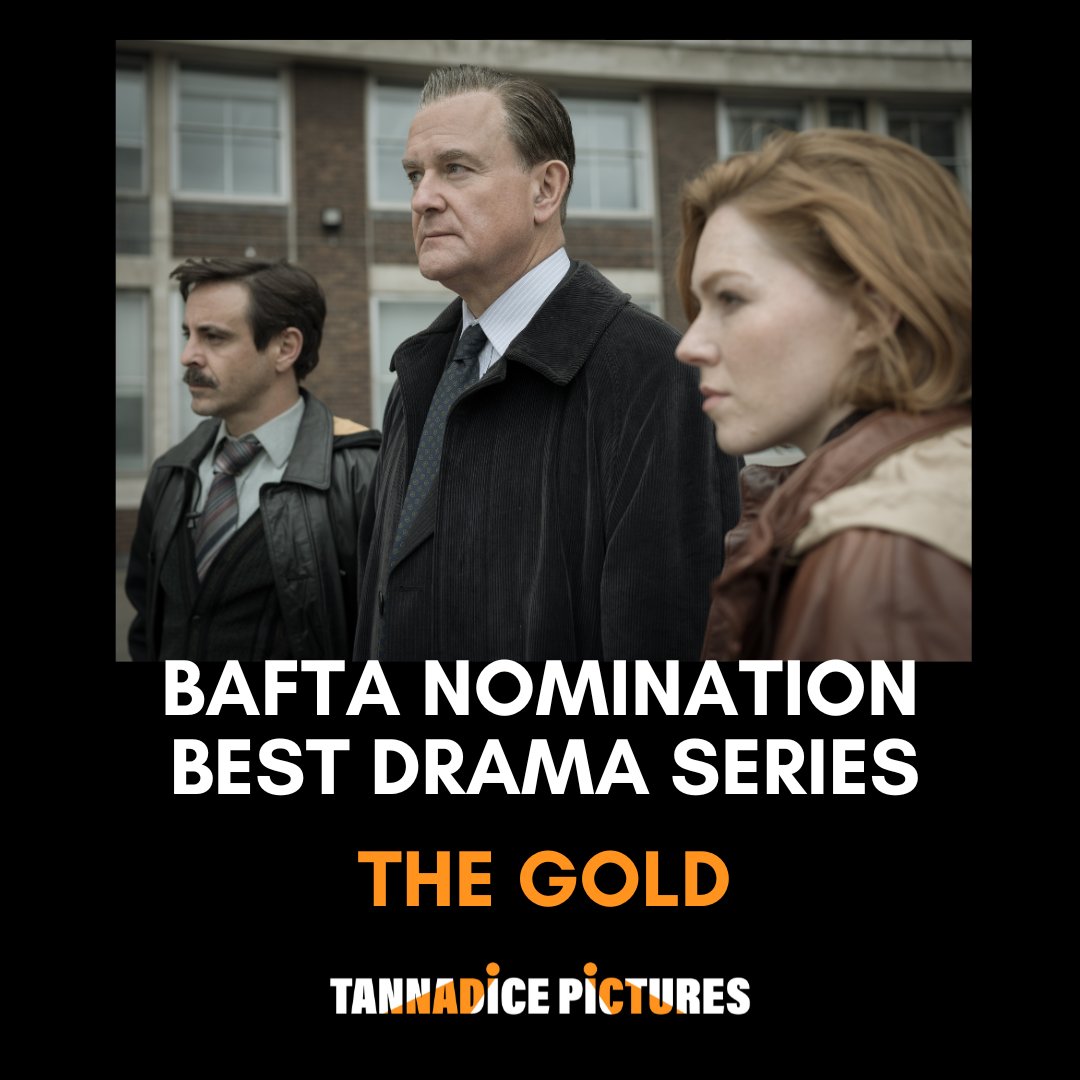 Chuffed to bits with The Gold @BAFTA nomination for Best Drama series! Congratulations to the Tannadice team🤩 @mrneilforsyth #BAFTATVAwards