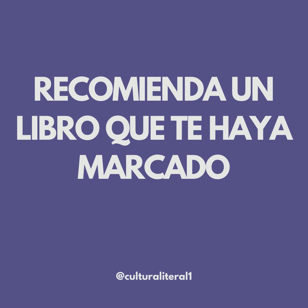 culturaliteral1's tweet image. 