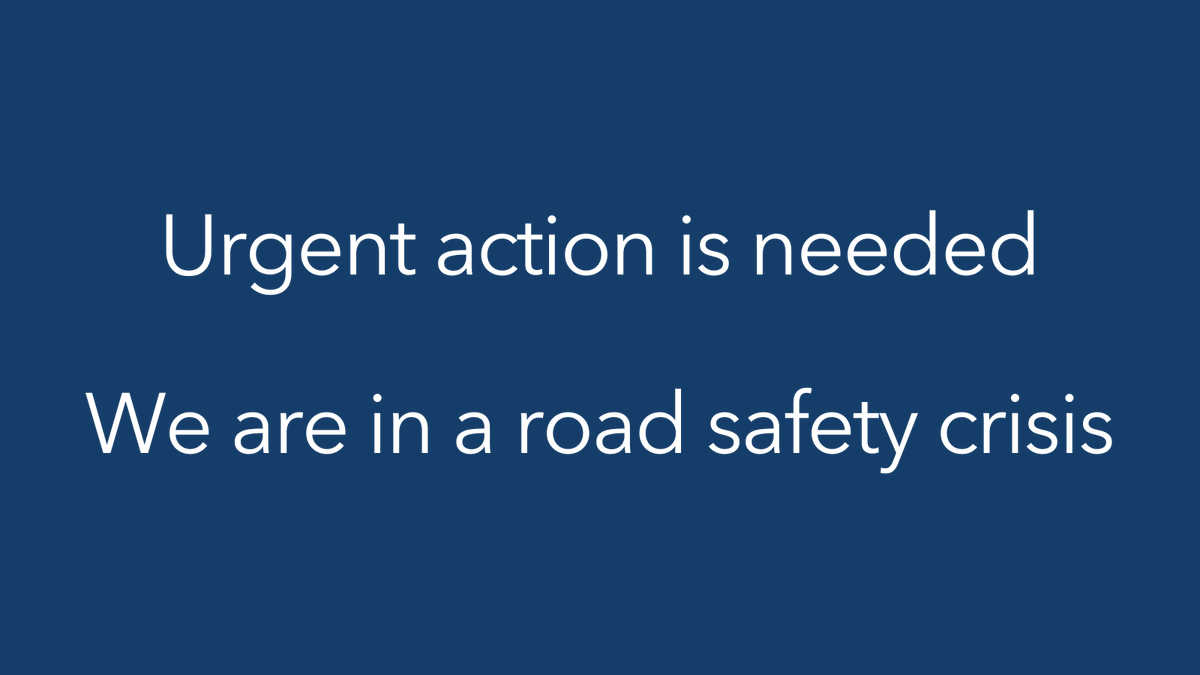 Our heartfelt condolences to the families and friends of loved ones killed on Scotland's roads. It's been tragically clear for far too long that large vehicles pose a fundamental risk to people walking or cycling. 1/3