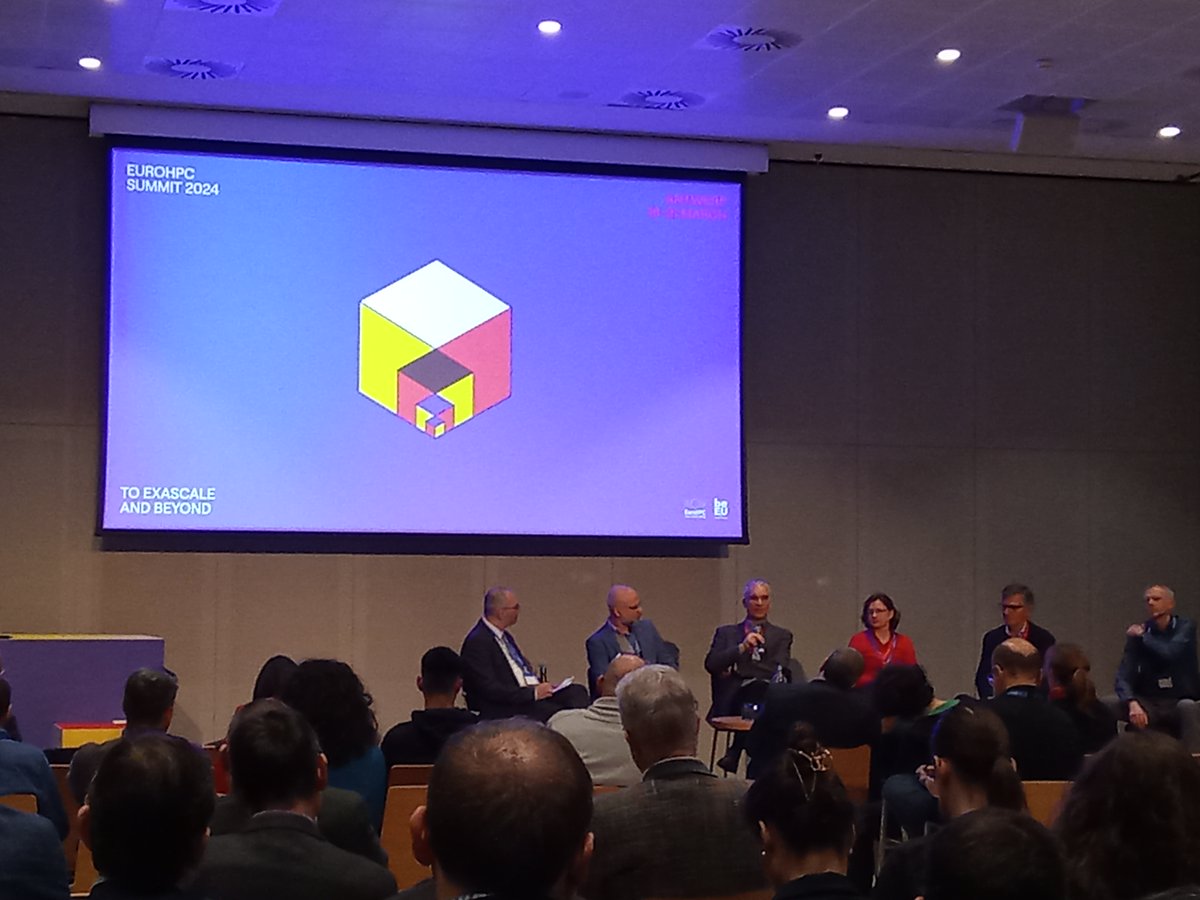 max_center2's tweet image. 📌#EuroHPCsummit2024 
🎤Live from Room Gorilla 1:
💫&quot;𝐈𝐧𝐭𝐞𝐫𝐜𝐨𝐧𝐧𝐞𝐜𝐭𝐢𝐧𝐠 𝐄𝐮𝐫𝐨𝐇𝐏𝐂 𝐒𝐮𝐩𝐞𝐫𝐜𝐨𝐦𝐩𝐮𝐭𝐞𝐫𝐬 𝐟𝐨𝐫 𝐒𝐜𝐢𝐞𝐧𝐭𝐢𝐟𝐢𝐜 𝐚𝐧𝐝 𝐈𝐧𝐝𝐮𝐬𝐭𝐫𝐢𝐚𝐥 𝐀𝐝𝐯𝐚𝐧𝐜𝐞𝐦𝐞𝐧𝐭&quot;
👇Jan Jona Javorsek (@JSI_SLO &amp;amp; @max_center2) 
#HPC #CoEs