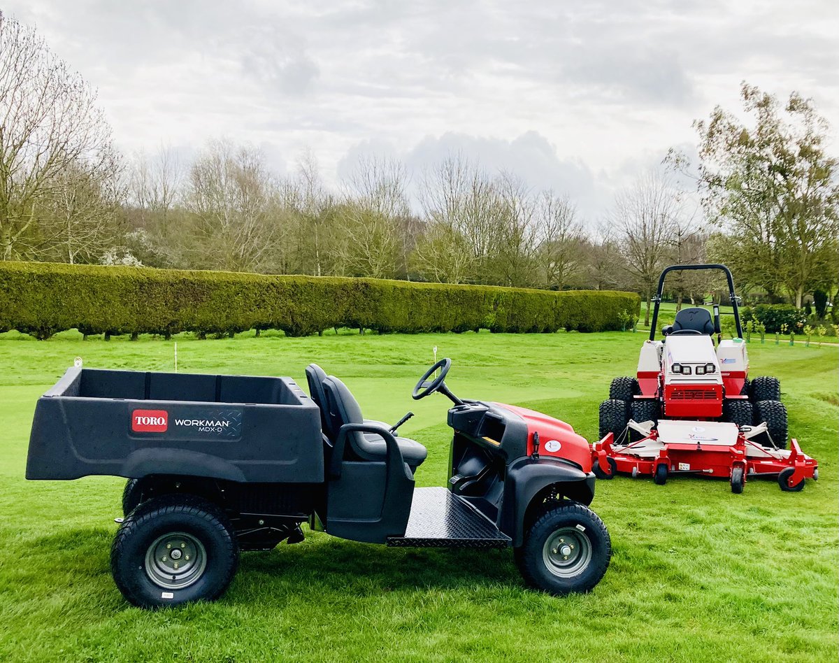 More deliveries today. A new <a href="/ventrac/">Ventrac Tractors</a> 4520 with contour deck, if you haven’t tried one yet you need too, and a <a href="/TheToroCompany/">Toro</a> Workman utility vehicle. Many thanks to Ben, Matt and the team at <a href="/EltonFurzeGolf/">Elton Furze Golf</a> Golf Club for the business. <a href="/ReesinkTurfEast/">Reesink East Anglia</a> <a href="/priceturfcare/">PriceTurfCare</a> <a href="/ToroGolf/">Toro Golf</a>