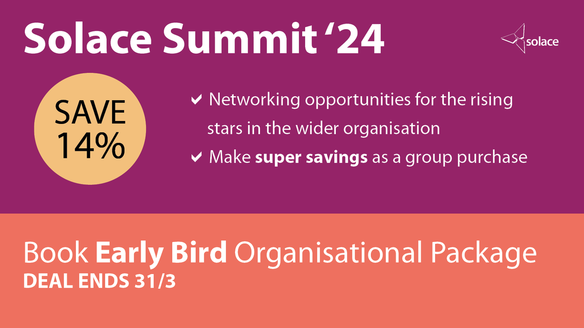 🌄 Chief Executives, OD & HR Professionals! Secure your spot and⌛SAVE 14% at ✨#SolaceSummit 2024 our flagship event this October with our exclusive Early Bird organisational group package. DEAL ENDS: 31/3! Book your organisation tickets today 👉bit.ly/3IML4RS