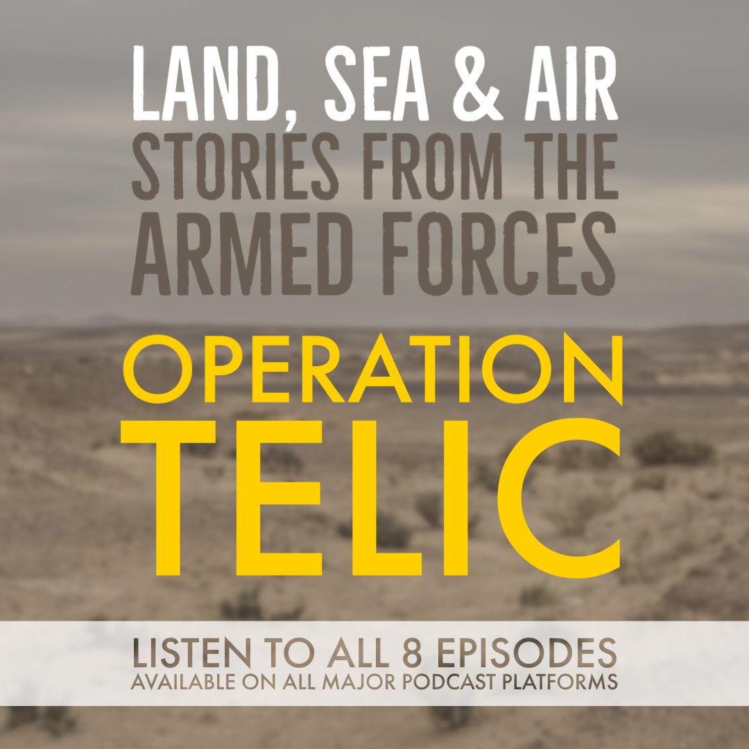 It's the 21st anniversary of the commencement of Op Telic. Last year we produced a podcast to recognise those that served - Give it a listen wherever you find your podcasts.... hubs.li/Q02q84P80