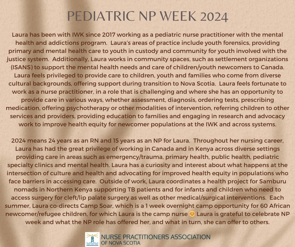 Happy Pediatric Nurse Practitioner week! Thank you Laura for your expertise, compassion and unwavering dedication! #PediatricNursePractitionerWeek #PNPWeek