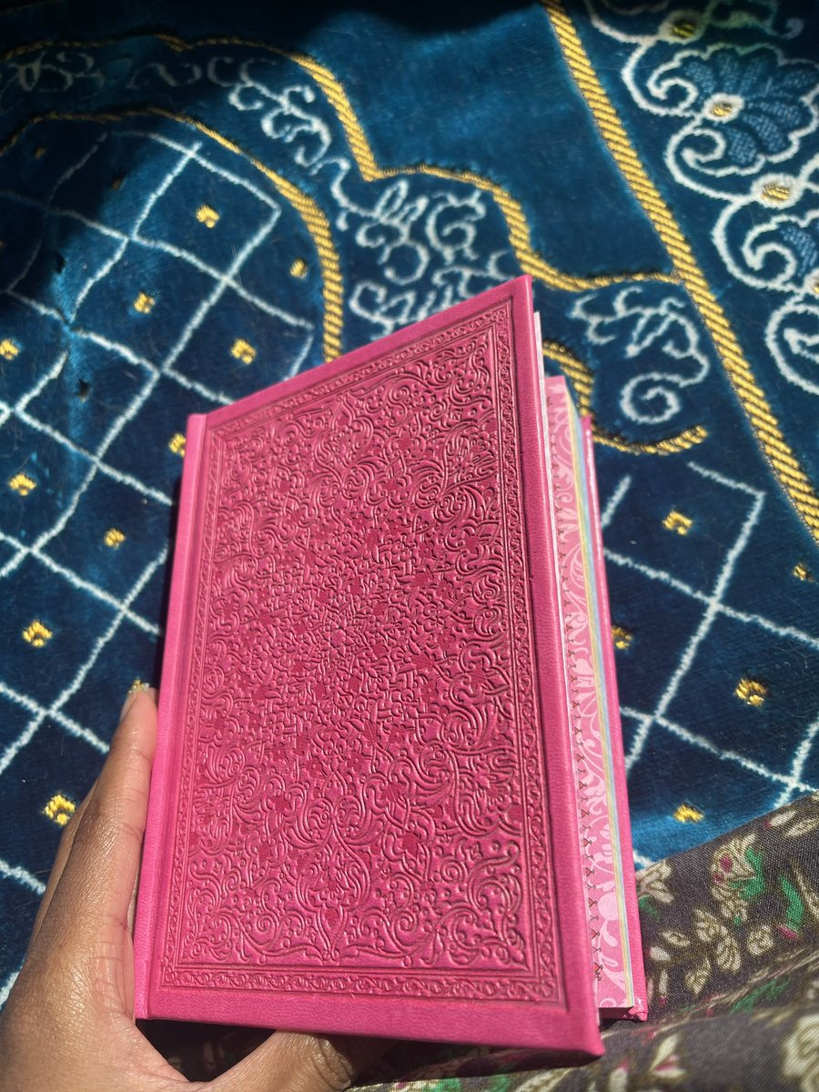 This is the most beautiful Qur’an I ever bought ✨