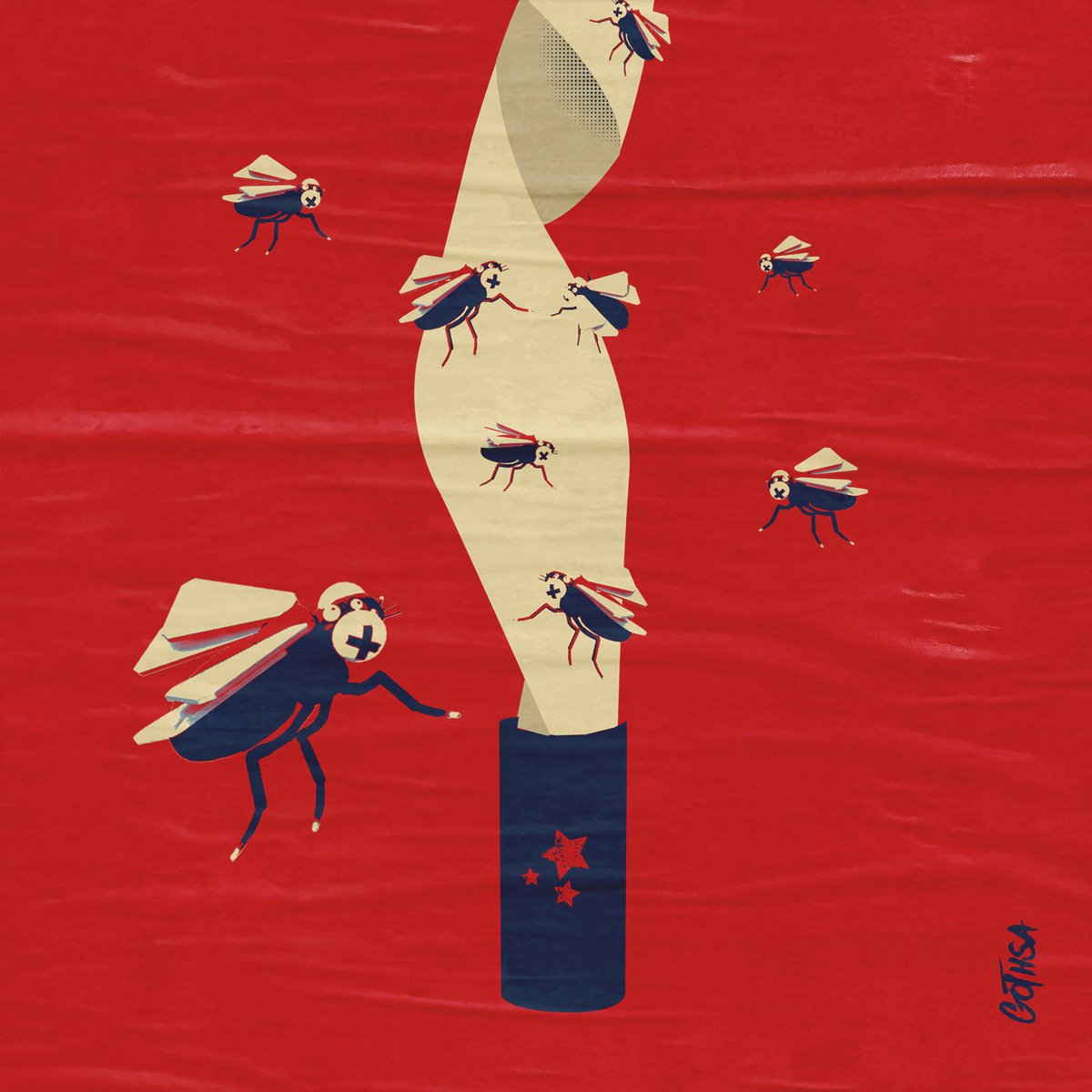 nftgothsa's tweet image. I managed to capture airborne mutants who were ravaging the entire metaverse. What&apos;s next? 🪰👀 @XCOPYART #XCOPYART #MUTATIO