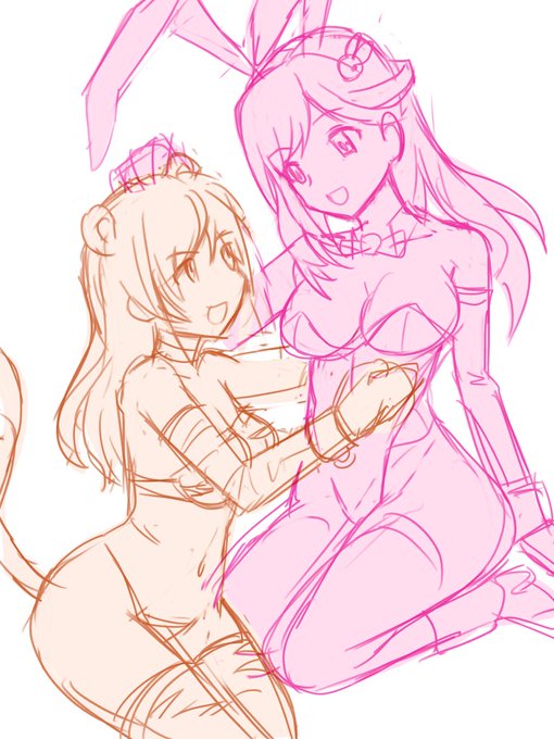 アンナチャン生誕日ということで。卯年年賀絵没案ナチャンと採用案ナチャン 