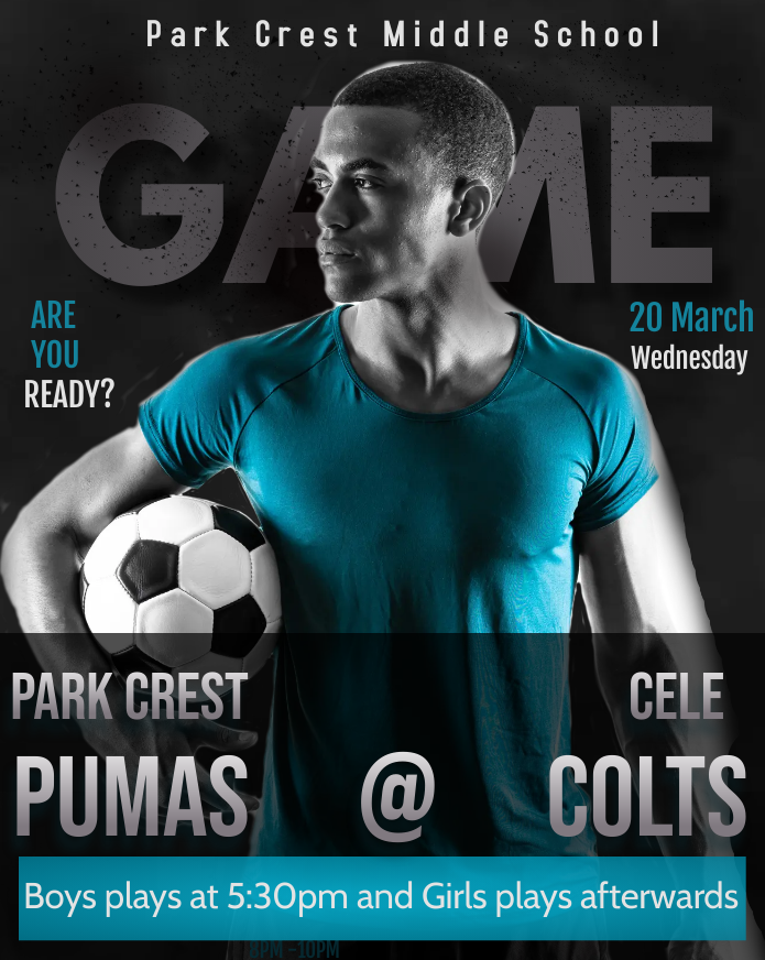 What a fantastic soccer season it has been! From the exhilarating matches, to the stunning goals, every moment has been filled with excitement and passion. Our final game is tonight. Boys play at 5:30 and the Girls play afterwards. #HustleAndHeartSetUsApart #PCMS #PFISD #Together