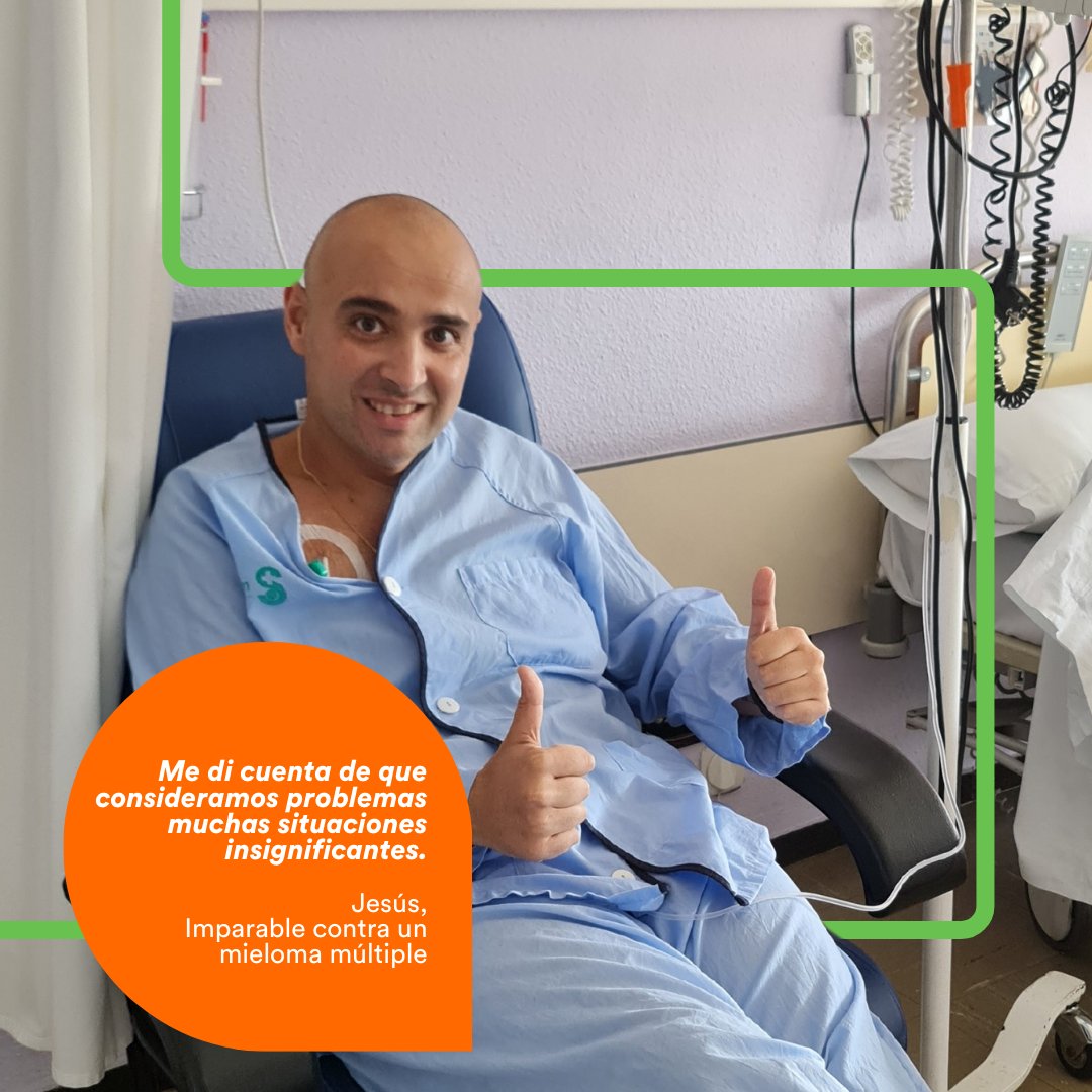 ¡Conoce el testimonio de Santi, Jesús y Montse, tres Imparables contra un mieloma múltiple que comparten su historia en nuestra nueva Guía sobre Mieloma Múltiple! 💪

Guía completa: fcarreras.org/documentacion-…