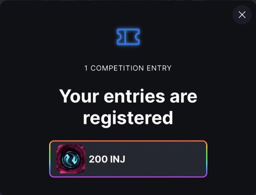 $ETH Giveaway! 🚀

I just entered <a href="/Meta_Winners/">MetaWinners NFT</a> $7,000 $INJ raffle that draws in 3 hours on metawin.com 👀

I am GIVING AWAY $20 in $ETH to 2 person in 3 hours

Must Likes
Must RT 
Must Tags 1 friends! GO!!