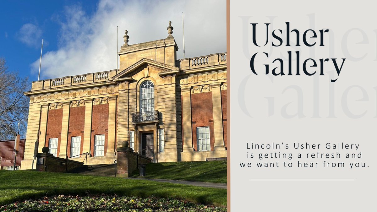 😮Did you know that we are encouraging the public to get involved in the rehang at the Usher Gallery! 📖Share your stories and what you would like to see next in the gallery. Survey closes 15 April bit.ly/48oSfdh