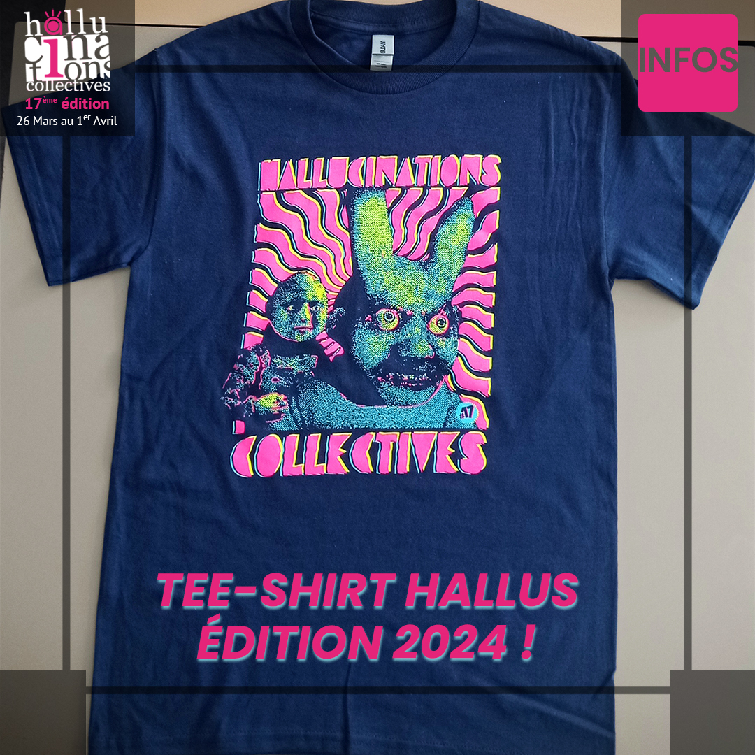 hallucollective's tweet photo. LE TEE-SHIRT DE LA 17ÈME ÉDITION !

Merci à :
No Sun Media  pour l'impression !
Stéphane Dequine pour la création graphique !
Robert Morgan pour l'autorisation d'utiliser ses créations !

Of coure, il sera dispo durant le festival ; quantités limitées, prix sympa. https://t.co/sPX9sEAVbU