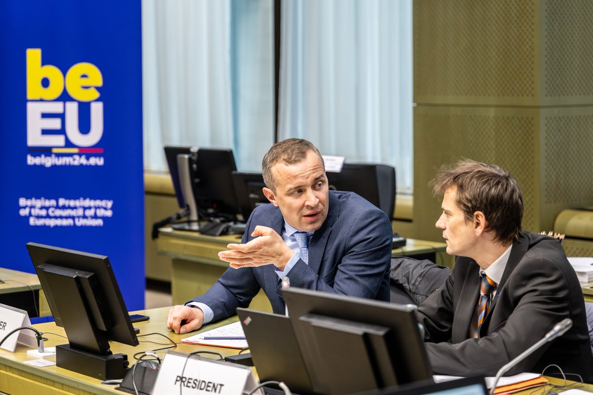 🇧🇪 Presidency gathered recently 🇪🇺 MS to advance on crucial issues related to Desertification & Land restoration. Special guest @TLemann, of @WOCATnet, presented its partnership with #UNCCD. Preparation of COP16 is already in full swing, also at 🇪🇺 level #EU24BE #UNCCD #SLM