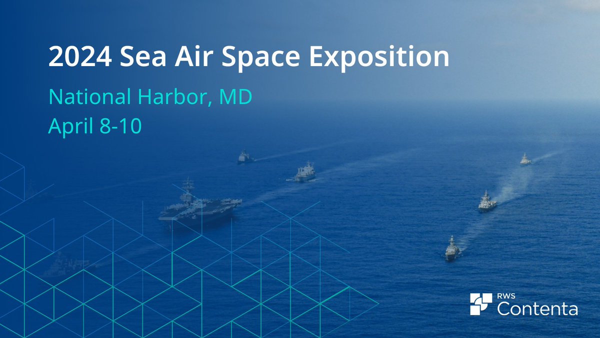#SeaAirSpace is the premier #maritime exposition featuring #defense industry leaders and key military decision-makers from around the globe.

Stop by booth T312 to meet our #Contenta team and discover how you can optimize your #TechnicalPublications: hubs.ly/Q02q8hP40