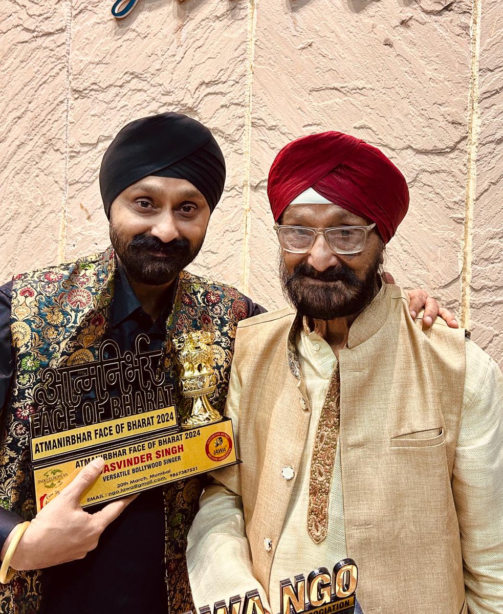 jaswinderworld's tweet photo. Honoured &amp; humbled to have received “ ATMA NIRBHAR FACE OF BHARAT 2024” award which is a motivational award announced by Honourable Prime Minister of India  Shri Narendra Modi Ji 🙏 @narendramodi  @PMOIndia https://t.co/rl5tvLZlW1