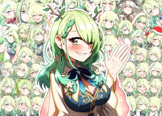 #HololiveEN#FineFaunartHappy Birthday, Fauna!! 