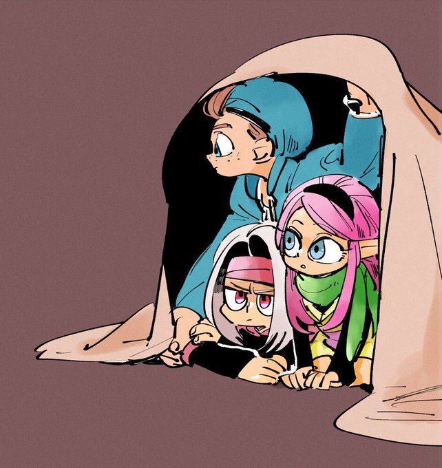 「blanket multiple boys」 illustration images(Latest)