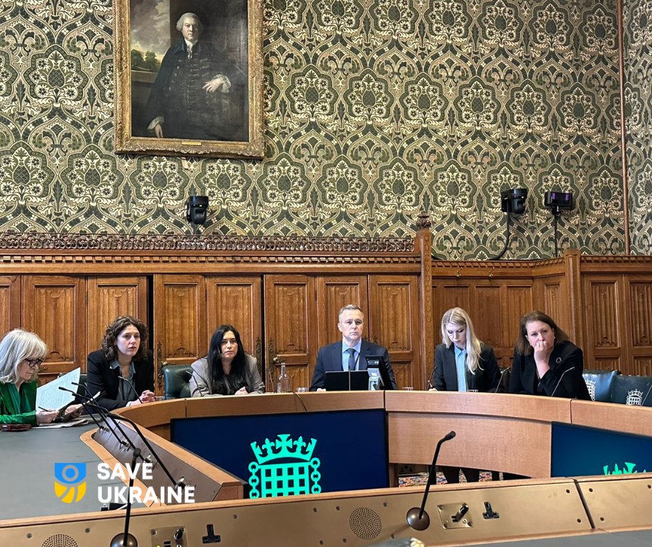 I had the honor of participating in a panel discussion, 'Russia's War Crimes in Ukraine: Kidnapping and Deportation of Children,' at the #BritishParliament. I shared with others the situation in the temporarily occupied territories, how #Russian authorities are using various…