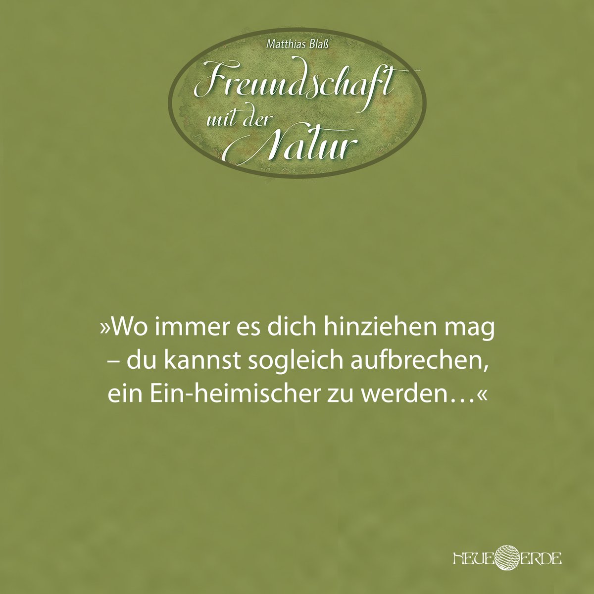 neue_erde's tweet image. ** Mit der Natur wieder ursprünglich und natürlich in #Verbindung kommen ** 

shop.neueerde.de/nach-herstelle…