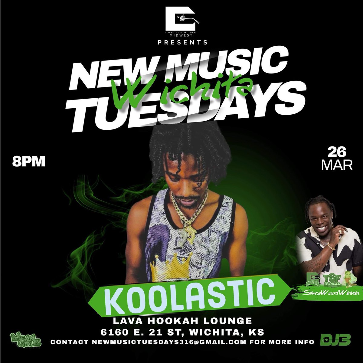 Koolastic's tweet image. Coalition Dj’s MidWest Presents 3-26-24
New Music Tuesdays | @Koolastic | TSF Bidness | Sauce Familia | The Sauce Factory #SauceWalka #coalitiondjs #CoalitionDjsMidWest #Dj3 #CoalitionDjsHouston #htown #coalitiondjsatl #CoalitionDjsTenn #Okc #Kc #kcmo #kansascity #oklahomacity