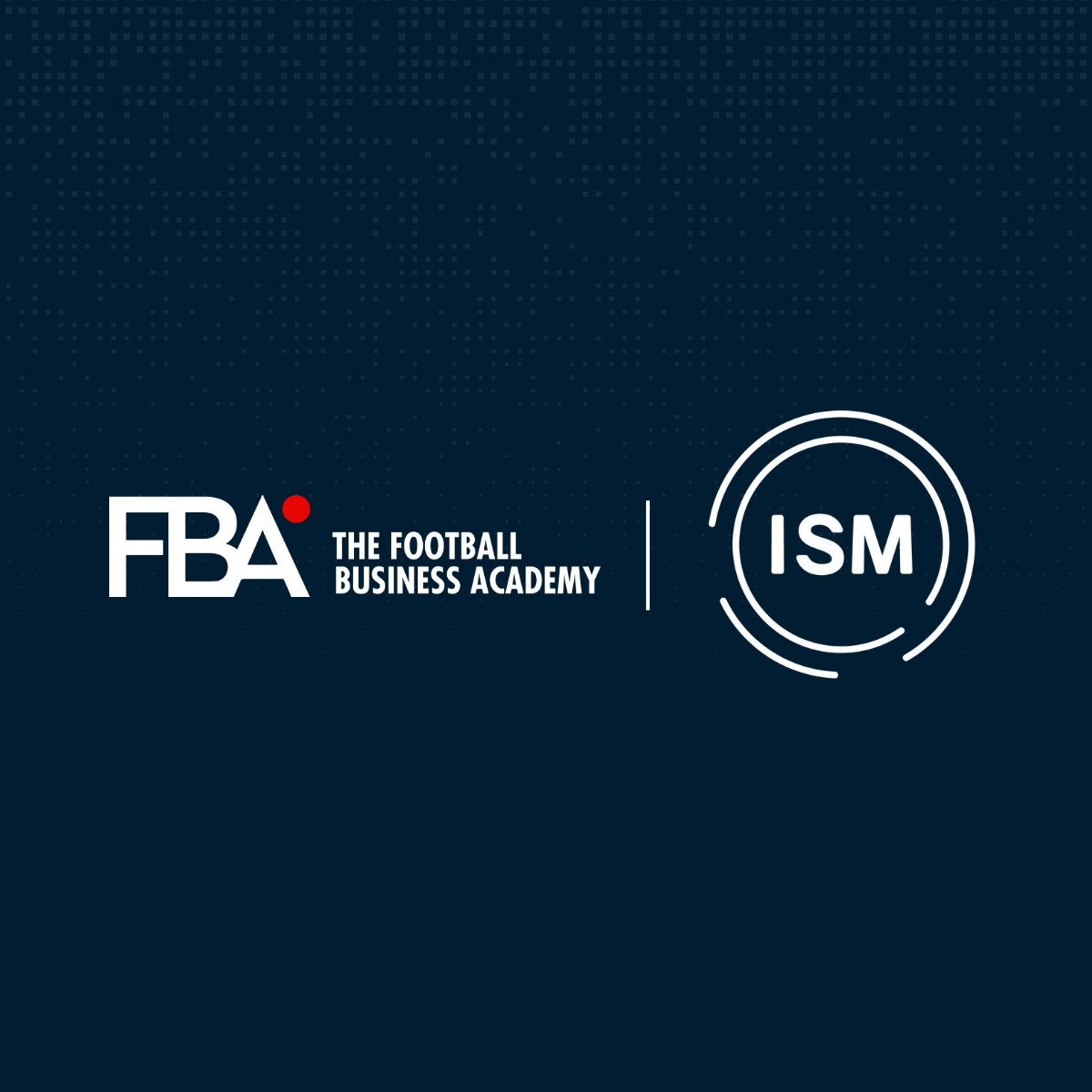 🚨 New Partnership! We're joining forces today with ISM Improving Sports. Together, we’re paving the way for the future of football, where innovation and talent go hand in hand. Check out the different opportunities this partnership may unlock here: bit.ly/3IKmUqV