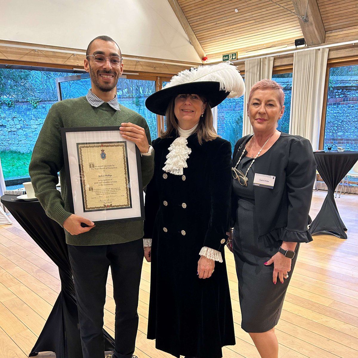 We were delighted to see one of our facilitators, Josh, receive a High Sheriff of Hampshire award for his role leading the Shannon Trust programme at HMP Winchester. We're so proud of his achievement and shows how committed he is in making Shannon Trust successful in his prison.