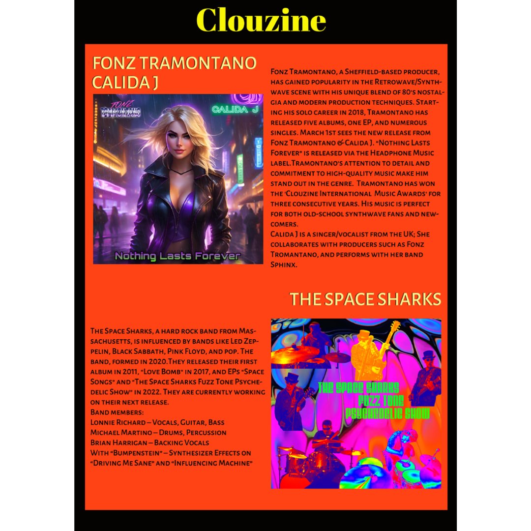Recent @clouzine #RadioShow got best rankings so far. Our show is Top10 in global radio charts in four different genres ! #Classical #Rock #NewAge and #Indietronica [@FonzTramontano+@Sphinxband @thespacesharks] @webimagineserv Infos at clouzine@yahoo.com