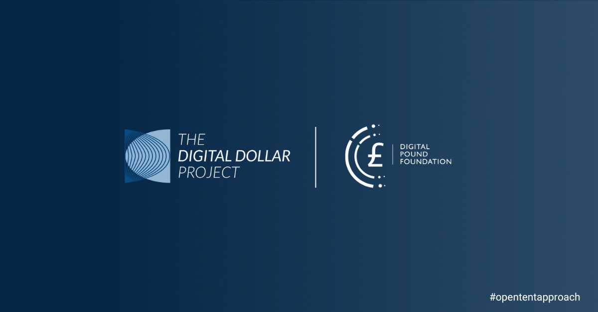 Digital Pound Foundation has joined the Digital Dollar Project's participant community as a strategic partner. Read the announcement to learn more: digitalpoundfoundation.com/digital-dollar… #DigitalCurrencies #Stablecoin #Blockchain #Fintech | @digitalpoundfdn