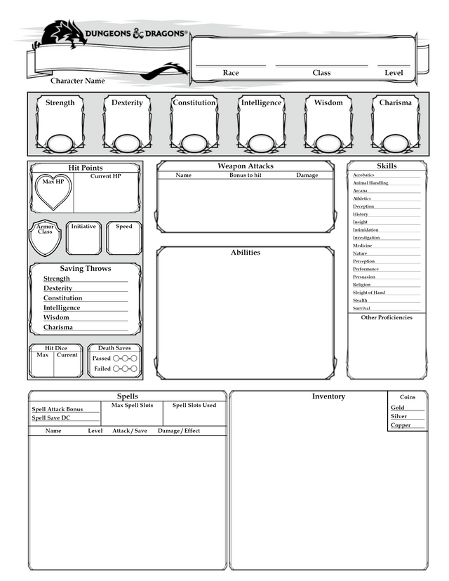 SleepyBean712's tweet photo. @larianstudios have you thought about a feature that allows players to download their characters current and/or previous levels character sheet? In the character sheet menu is could say "download sheet" and we get something like this but in a @baldursgate3 style. Just a thought! https://t.co/lNywnwlRh3