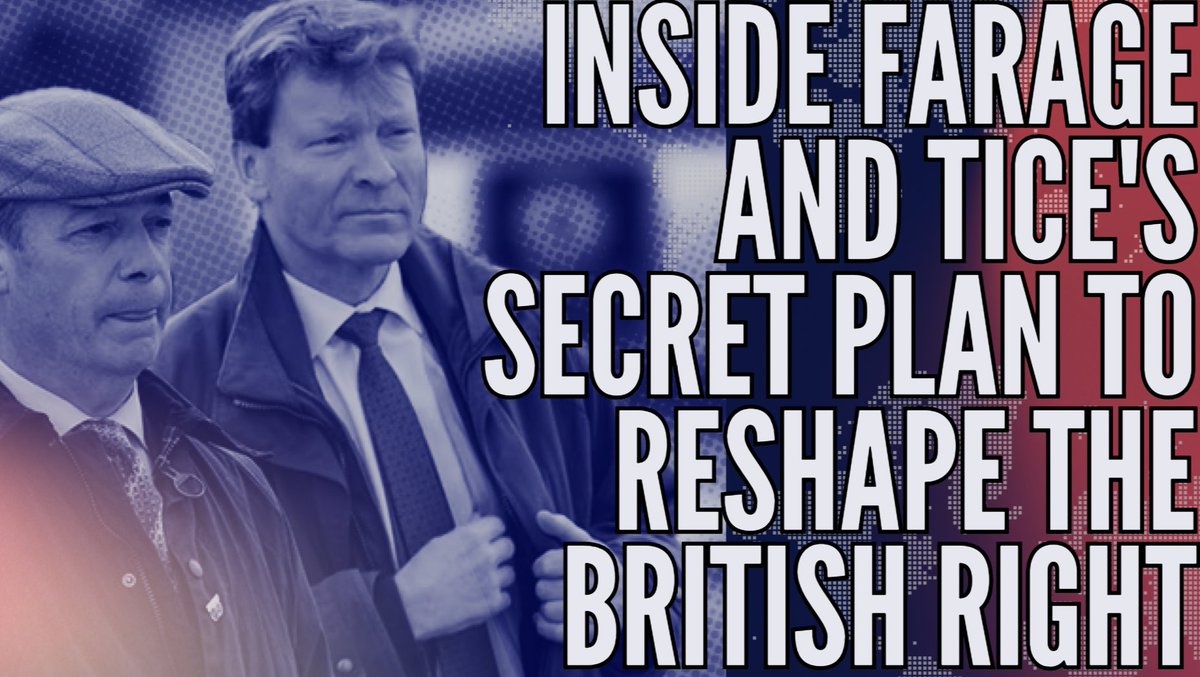 As the establishment, BBC and even the Daily Mail turn on Reform UK, how Nigel Farage and Richard Tice believe there is a historic chance to reshape the British right. My investigation on why the MSM are attempting to smear the country's third party. danwoottonoutspoken.com/p/farage-plan-…