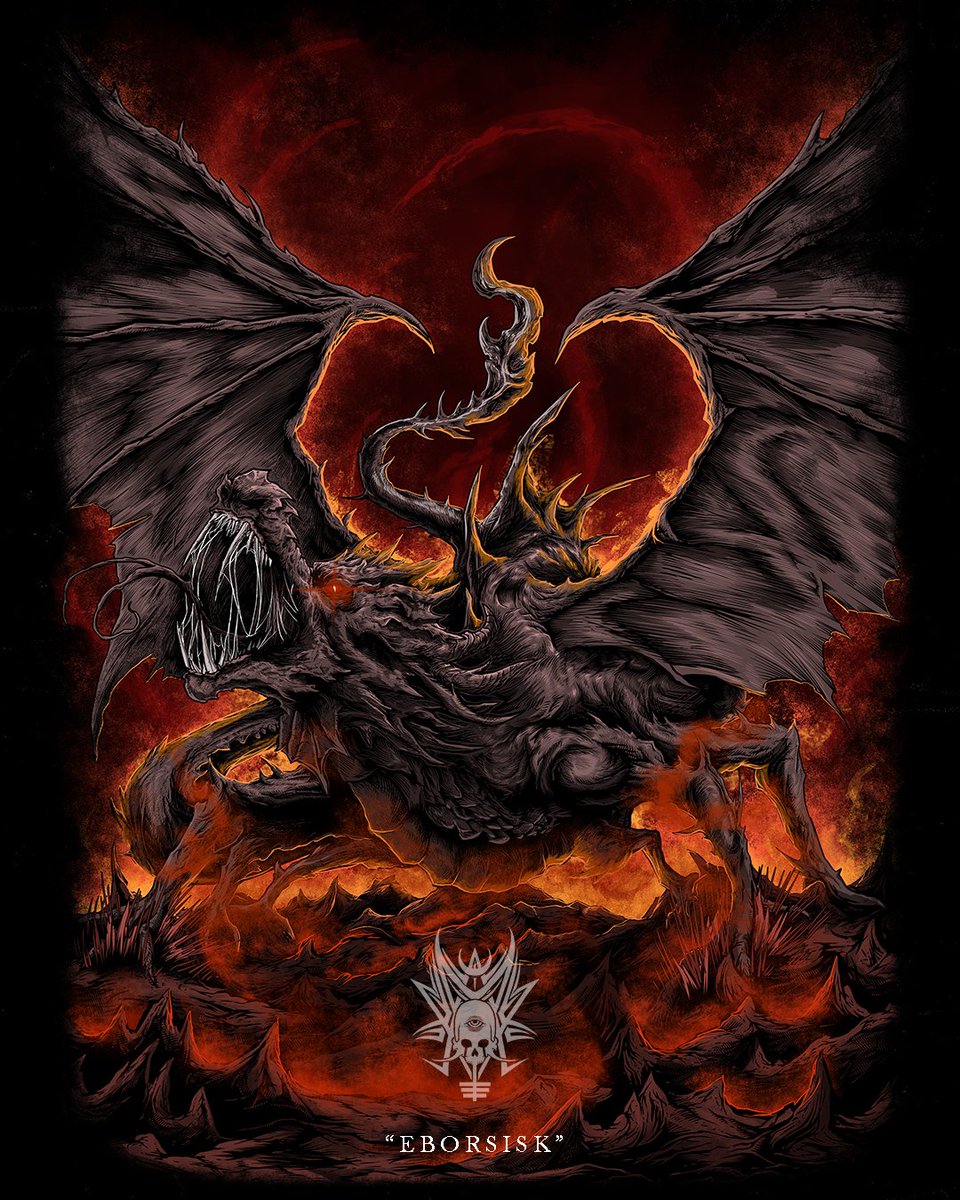 ' EBORSISK'

 #digitalart #digitalillustration #dragontattoo #dragon #dragontattoo #tshirtdesign #deathmetalband #deathmetalvinyl #metalcore #deathcore #moderndeathmetal #modernmetal #metalcore #metalcover #albumcover