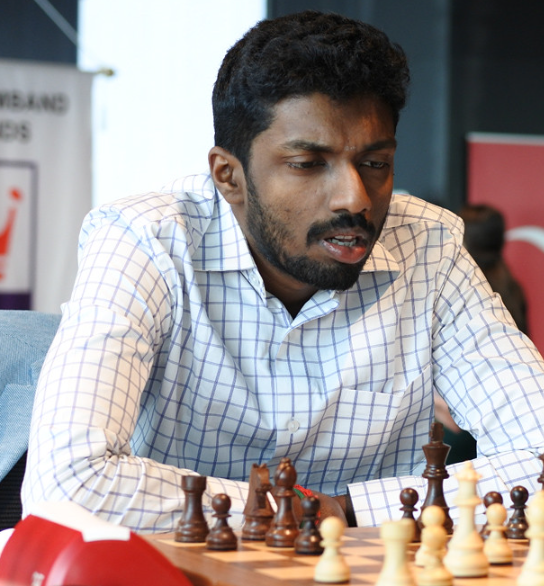 The computers like Adhiban's 13.Ndb5!! against GM Kjartansson evaluated over +1 against the Berlin. Will he be the first one to position himself nicely for the last round? #ReykjavikChess24 #Chess